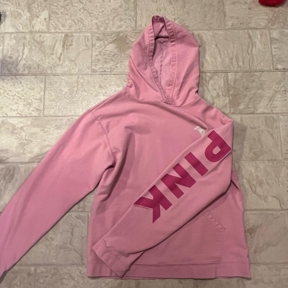 Vintage PINK Victorias Secret hoodie